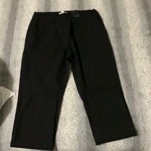 Brand H and M size 8 black office pants